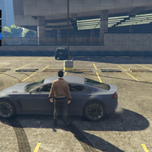 Car garage with impound